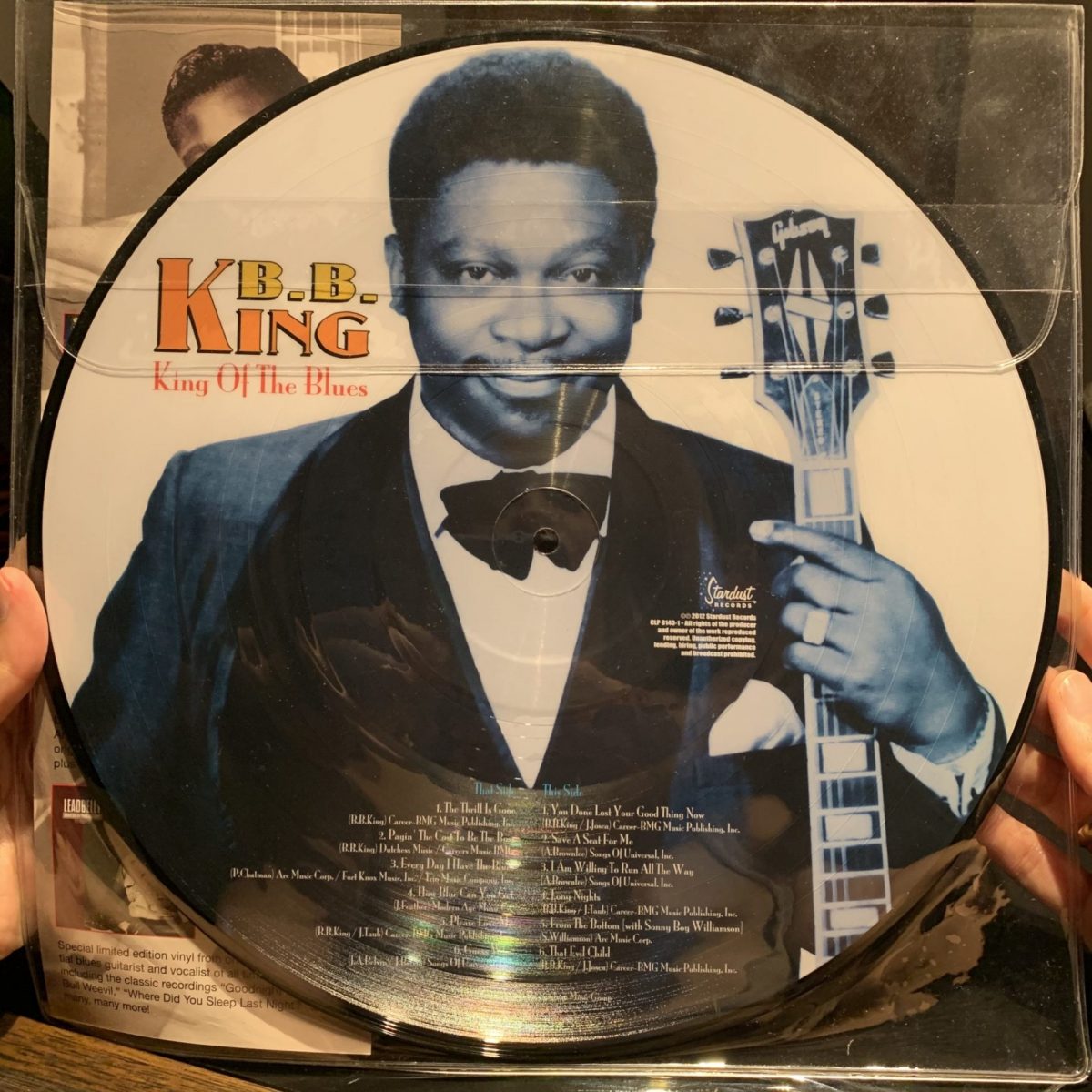 B. B. King - The King Of The Blues (Picture Vinyl) | Mundo Vinyl