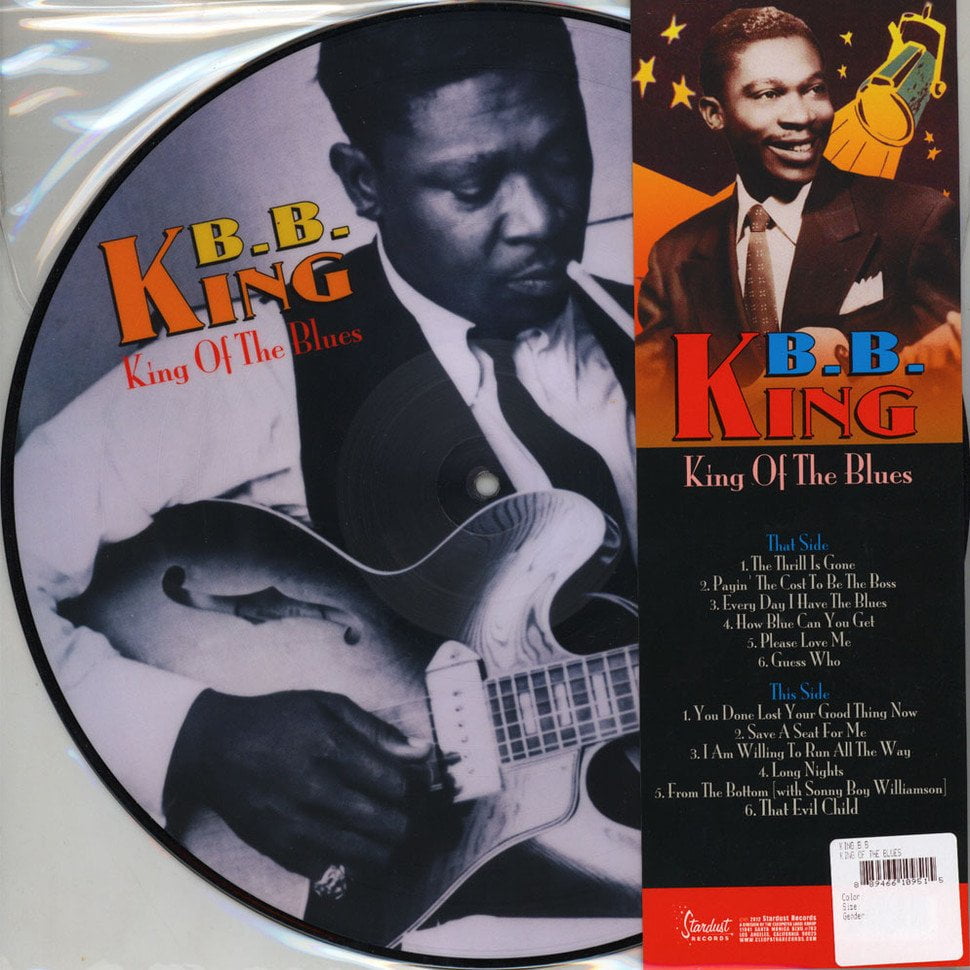 B. B. King - The King of the Blues (Picture Vinyl) B. B. King - The King of the Blues (Picture Vinyl)