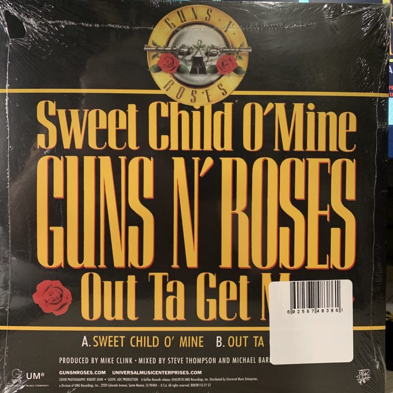 Guns n' Roses - Sweet Child O´Mine / Out Ta Get Me