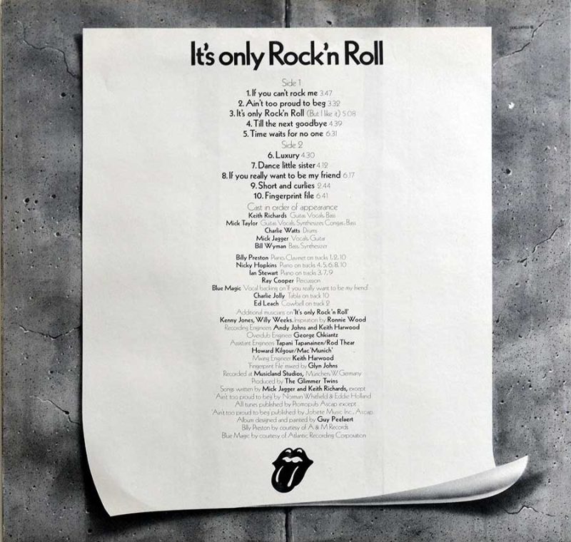 Rolling Stones - It's Only Rock N Roll (Half-Speed Mastered Audio)