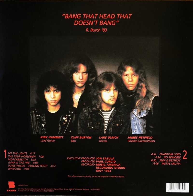 Metallica - Kill ´Em All
