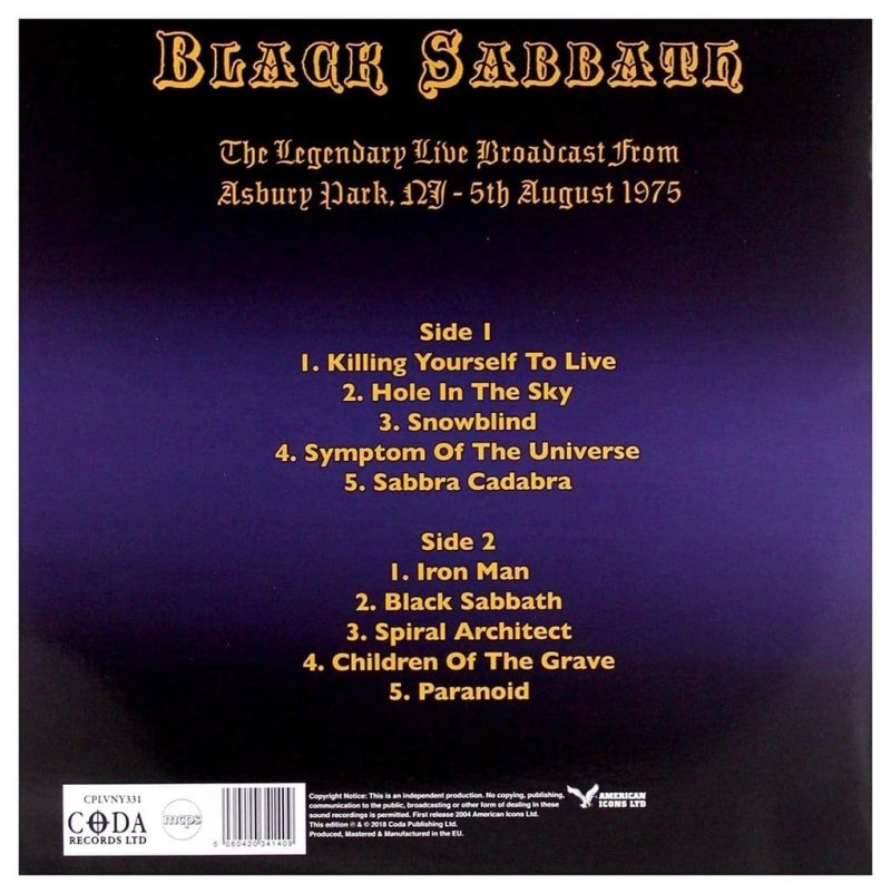 Black Sabbath - Combo