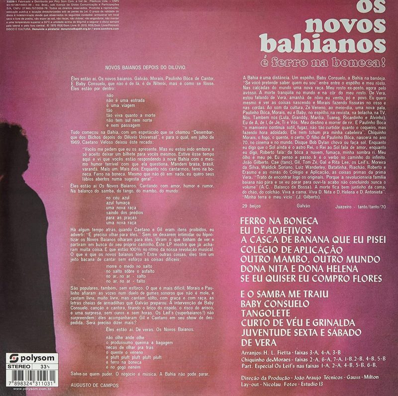 Novos Baianos - Ferro Na Boneca