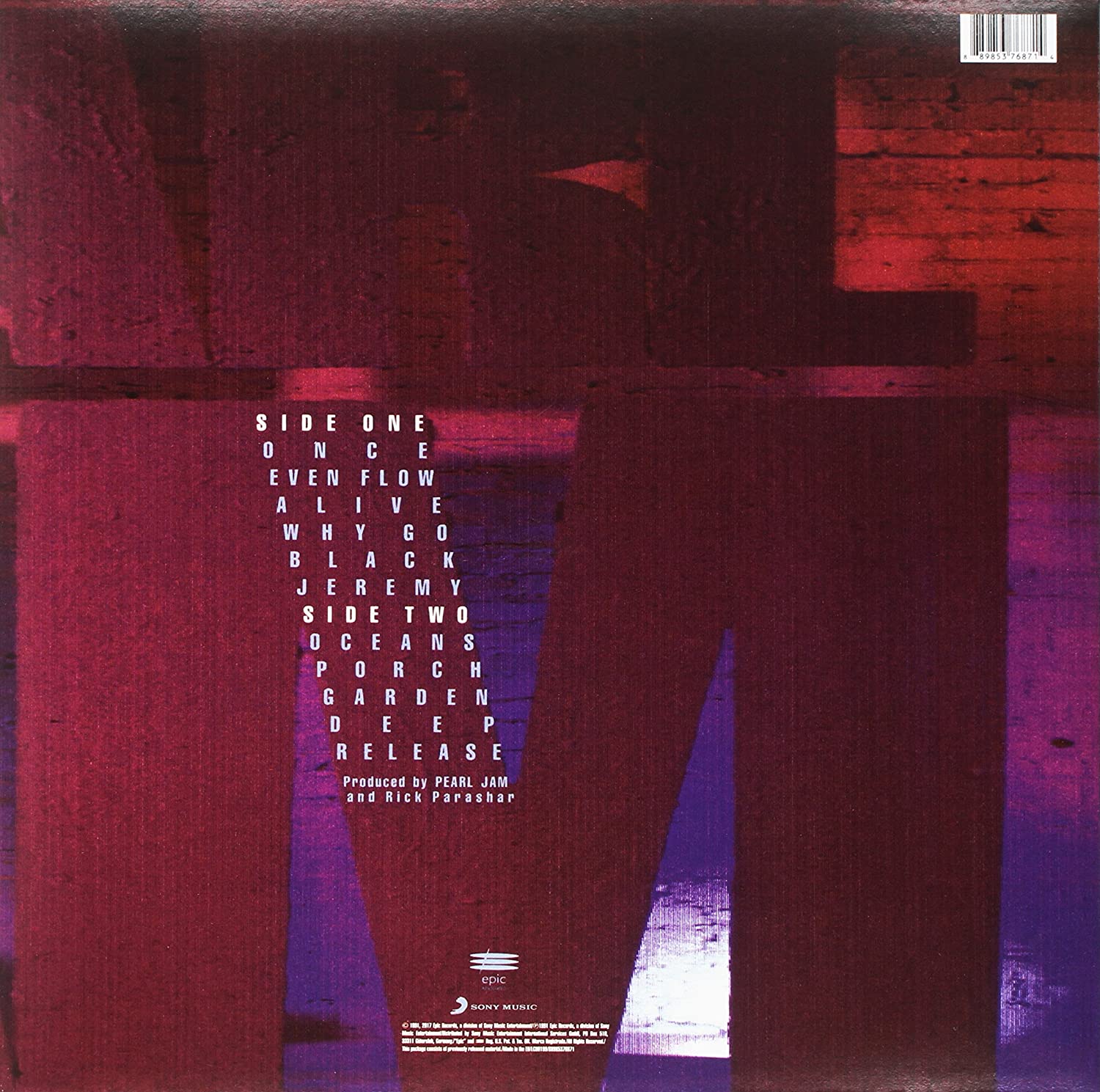 Pearl Jam - Ten - Mundo Vinyl