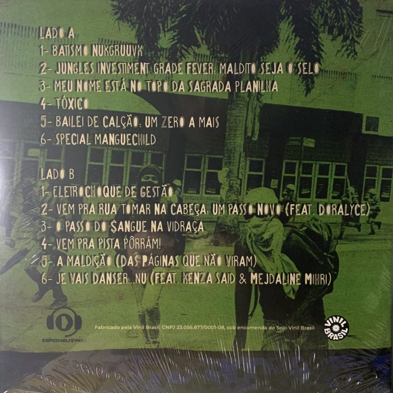 Mundo Livre S/A - A Dança Dos Não Famosos (Vinil Verde)