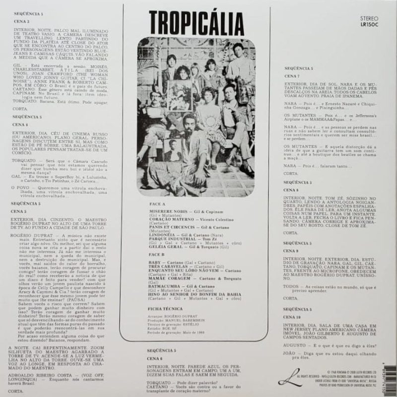 Tropicalia ou Panis Et Circencis (Clear Vinyl)