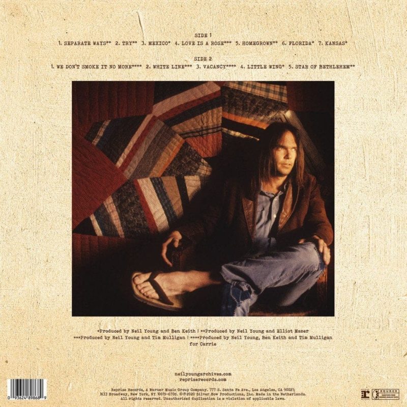 Neil Young - Homegrown