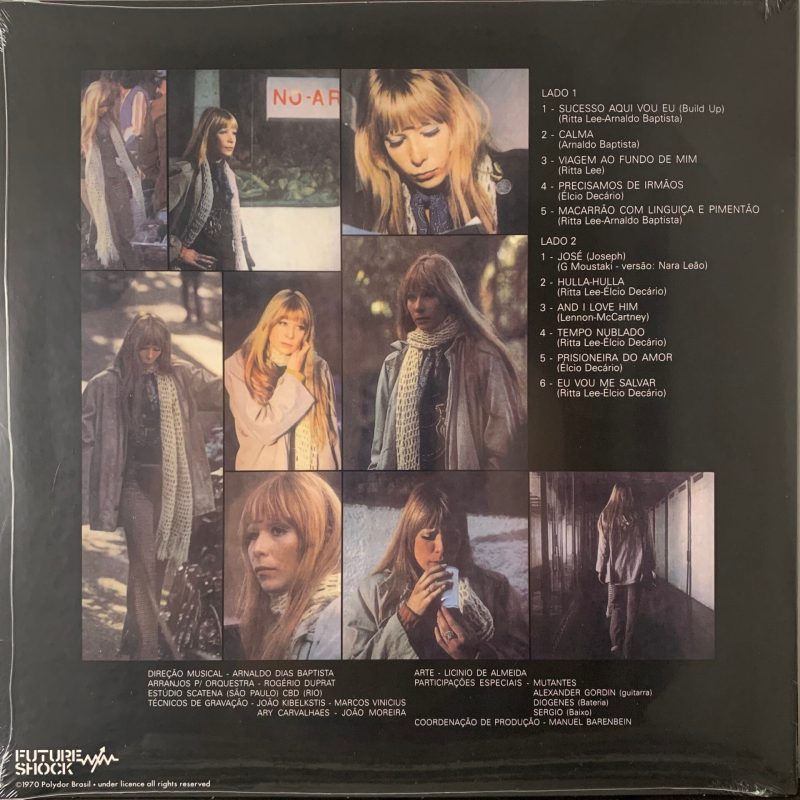 Rita Lee - Build Up (vinil mostrada)