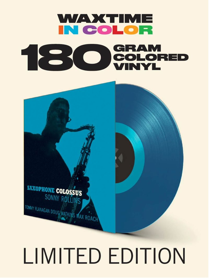 Sonny Rollins - Saxophone Colossus (Blue Vinyl) - Imagem 5