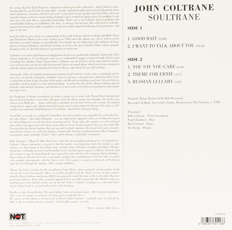 John Coltrane - Soultrane