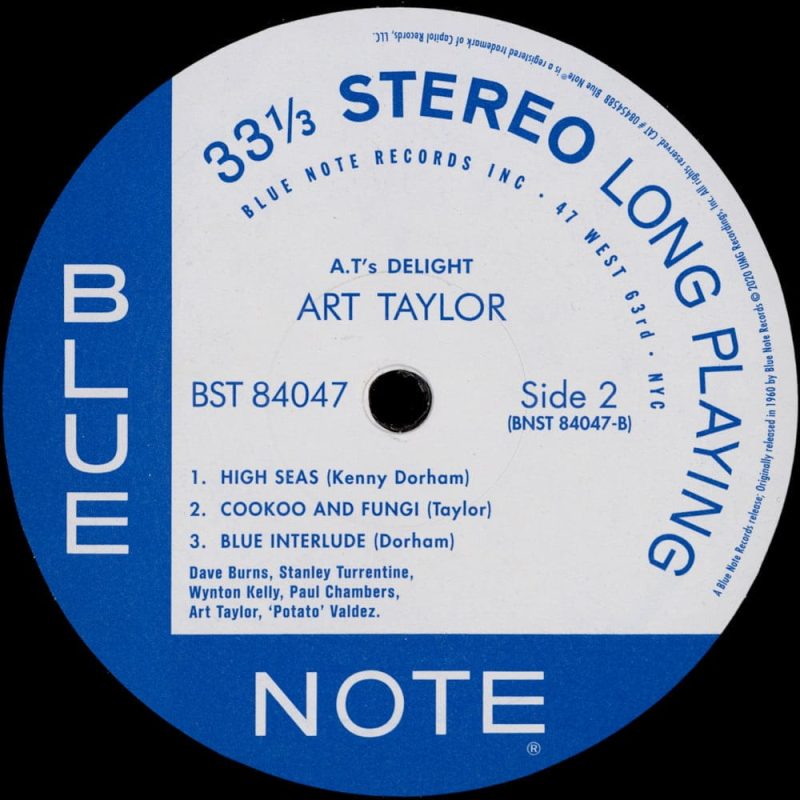 Art Taylor - A.T.'s Delight (Blue Note Classic Vinyl Edition)