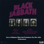 Black Sabbath - Live At Fillmore West, San Francisco, CA, Nov 1970