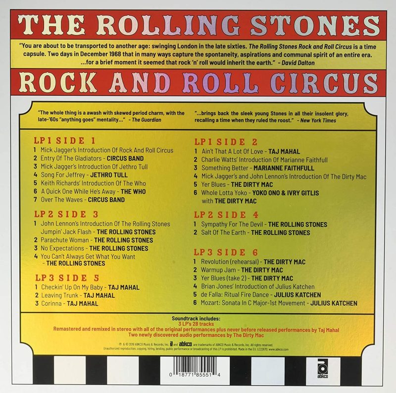 Rolling Stones - Rock And Roll Circus