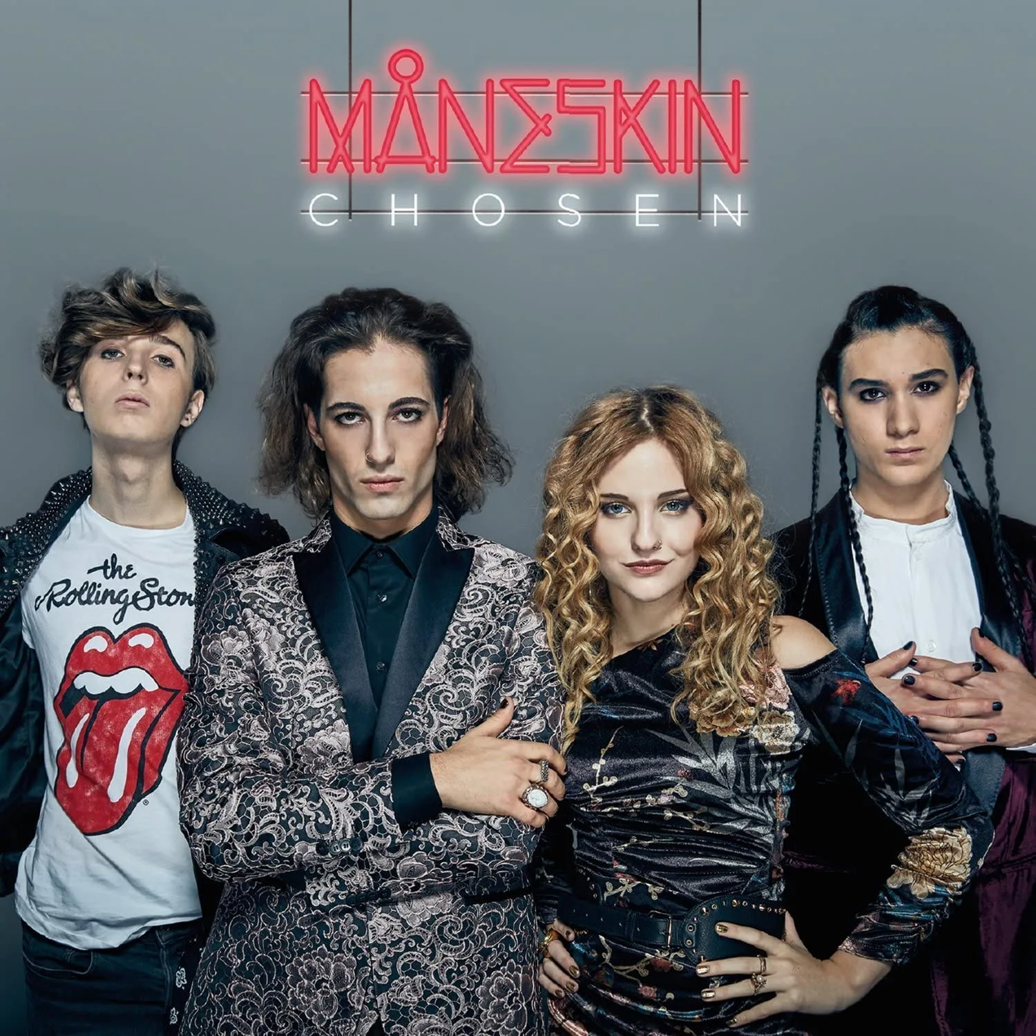 Måneskin ‎– Chosen 12”【LP レコード】カラービニール青 Maneskin - Chosen (Blue vinyl) - Mundo Vinyl