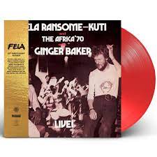 Fela Kuti - Live! With Ginger Baker (Red Vinyl)