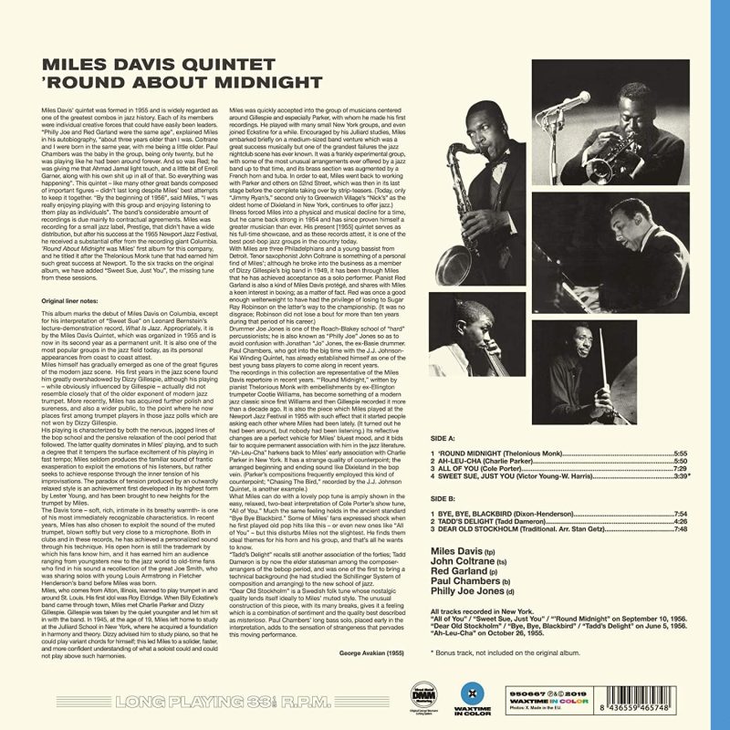 Miles Davis - Round About Midnight