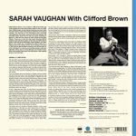 Sarah Vaughan - Sarah Vaughan with Clifford Brown (Blue Vinyl)