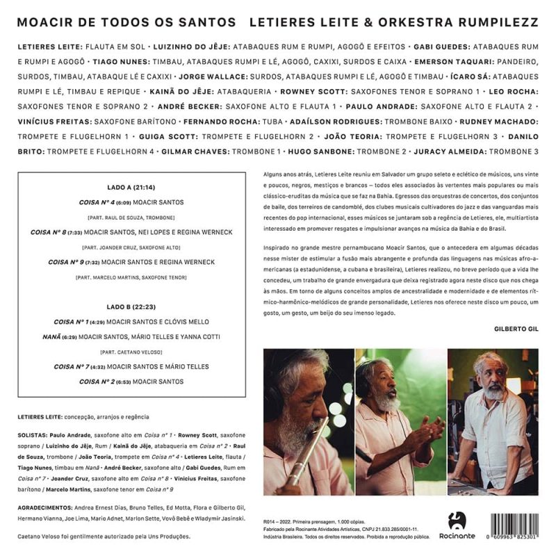 Letieres Leite & Orkestra Rumpilezz - Moacir De Todos Os Santos (Splatter)