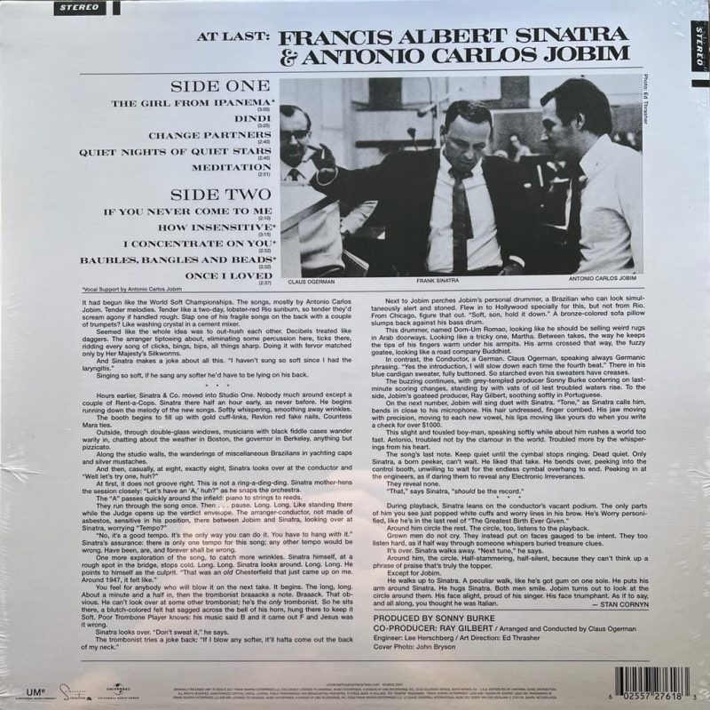 Frank Sinatra & Tom Jobim - Francis Albert Sinatra & Antonio Carlos Jobim