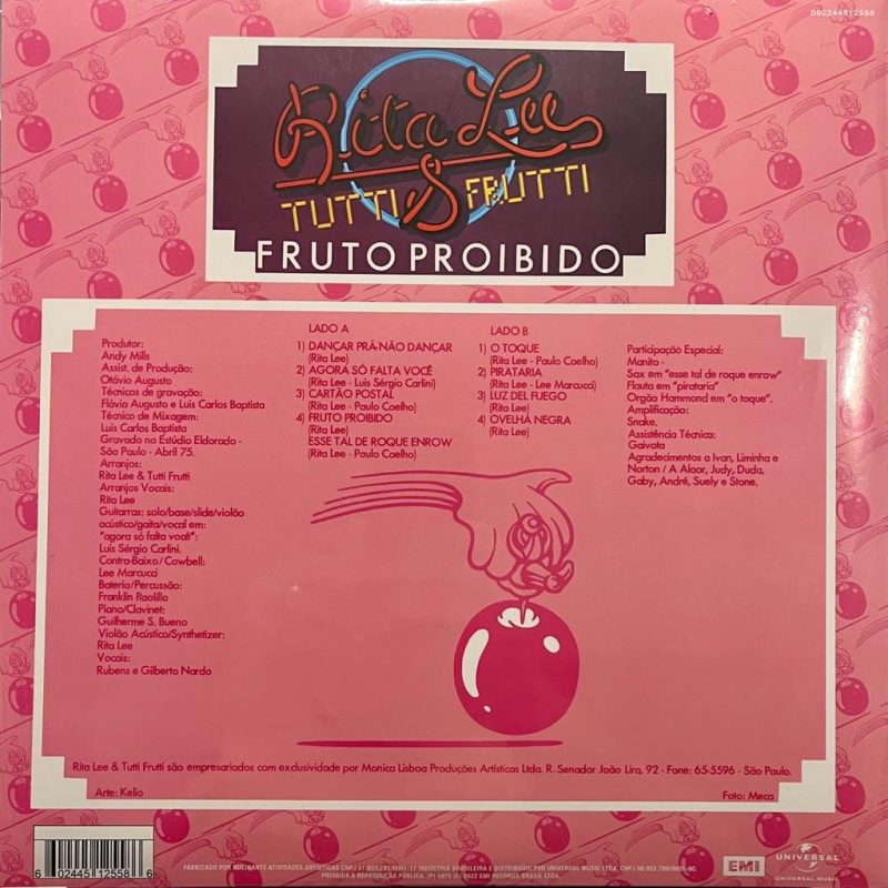Rita Lee - Fruto Proibido (Disco Rosa)