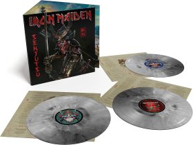 Iron Maiden - Senjutsu (cinza e preto)