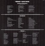 David Bowie - Heroes