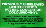 Rory Gallagher - BBC In Concert 1972 (Green Vinyl)
