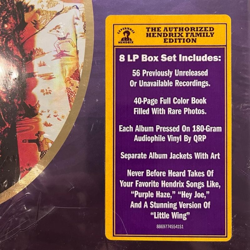 Jimi Hendrix Experience - BOX 8 LP´s