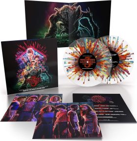 Stranger Things 3 - Original Score From The Netflix Original Series (Clear Translucent w/ Multi-color Splatter)