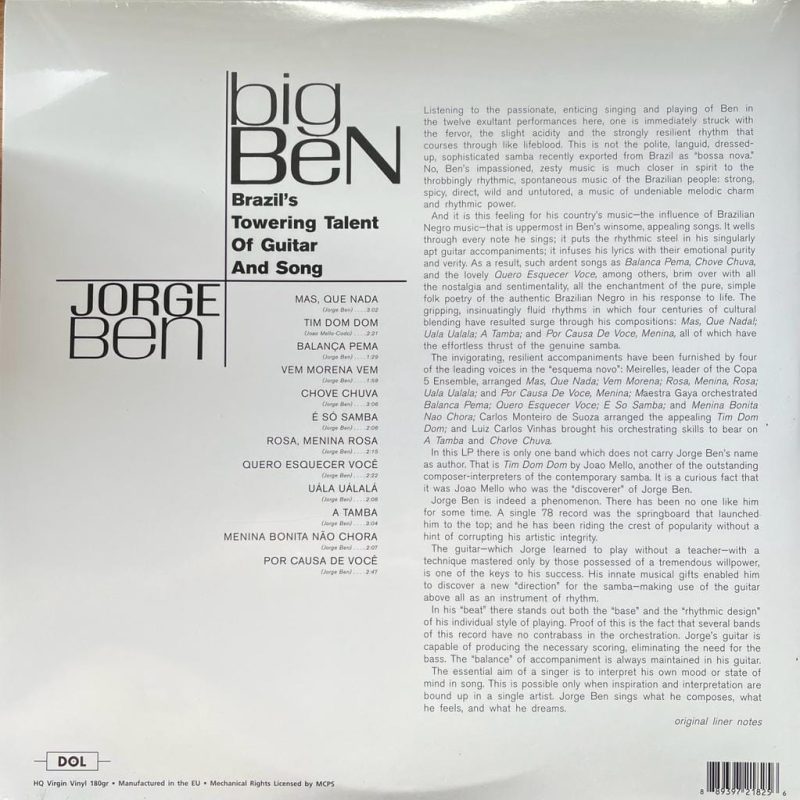 Jorge Ben - Samba Esquema Novo (Deluxe Gatefold Edition)