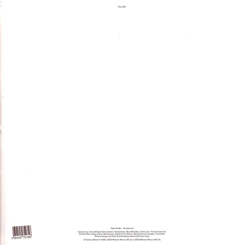 New Order - Substance