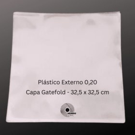 Plástico Externo 0,20 - Capa Simples - 1kg (aprox. 55 un.)