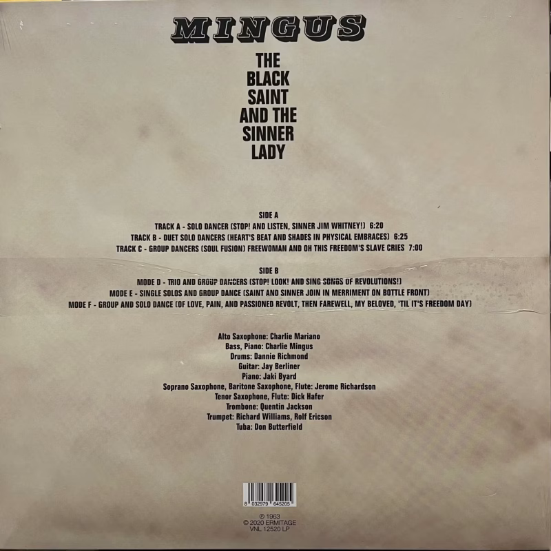 Charles Mingus - The Black Saint And The Sinner Lady - Imagem 2