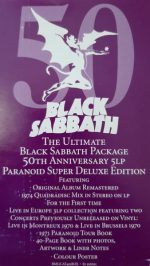 Black Sabbath - Paranoid - BOX 5 LP's (Super Deluxe Edition)