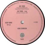 King Crimson - Cat Food / Groon (EP 10")