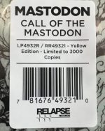 Mastodon - Call Of The Mastodon (Butterfly With Splatter Edition)