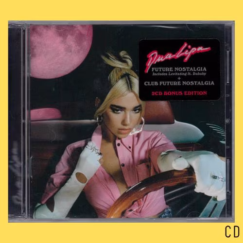 Capa Dua Lipa - Future Nostalgia + Club Future Nostalgia (CD Duplo) - Imagem 1