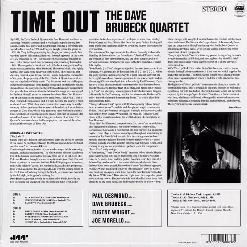 The Dave Brubeck Quartet - Time Out - Imagem 2
