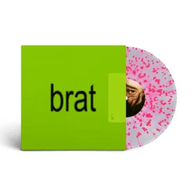 Charli XCX - Brat (Clear Pink Splatter)