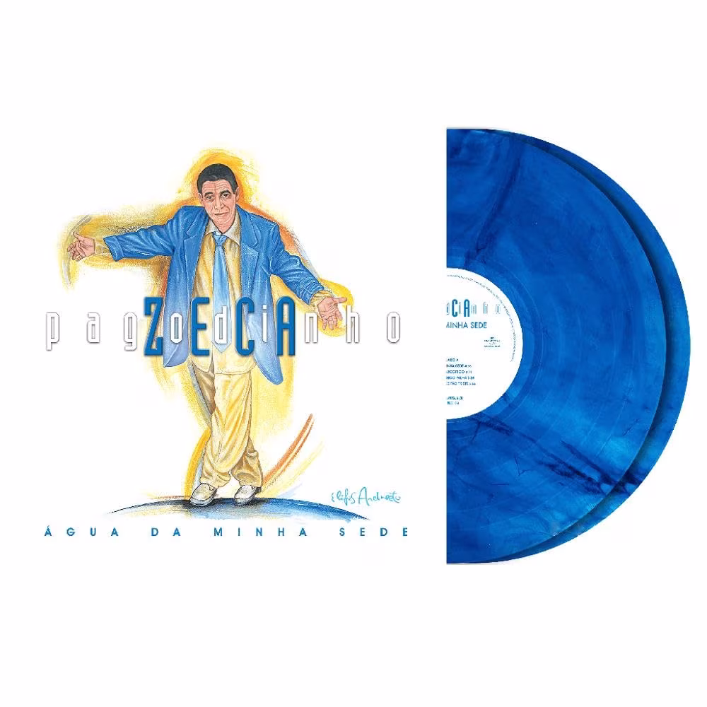Version 1.0.0 Zeca Pagodinho - Água Da Minha Sede (LP Duplo - Disco Azul) - Imagem 1
