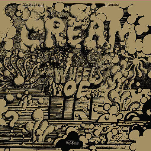 Capa Cream - Wheels of Fire (Golden Gatefold - LP Duplo) - Imagem 1