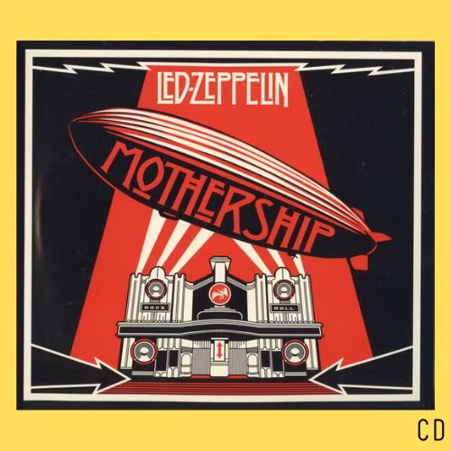 Capa Led Zeppelin - Mothership (CD - Duplo) - Imagem 1