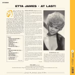 Etta James - At Last! (Crystal Clear Vinyl) - Imagem 2