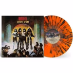 Kiss – Love Gun (Tangerine/Aqua Splatter Vinyl)