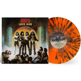 Kiss – Love Gun (Tangerine/Aqua Splatter Vinyl)