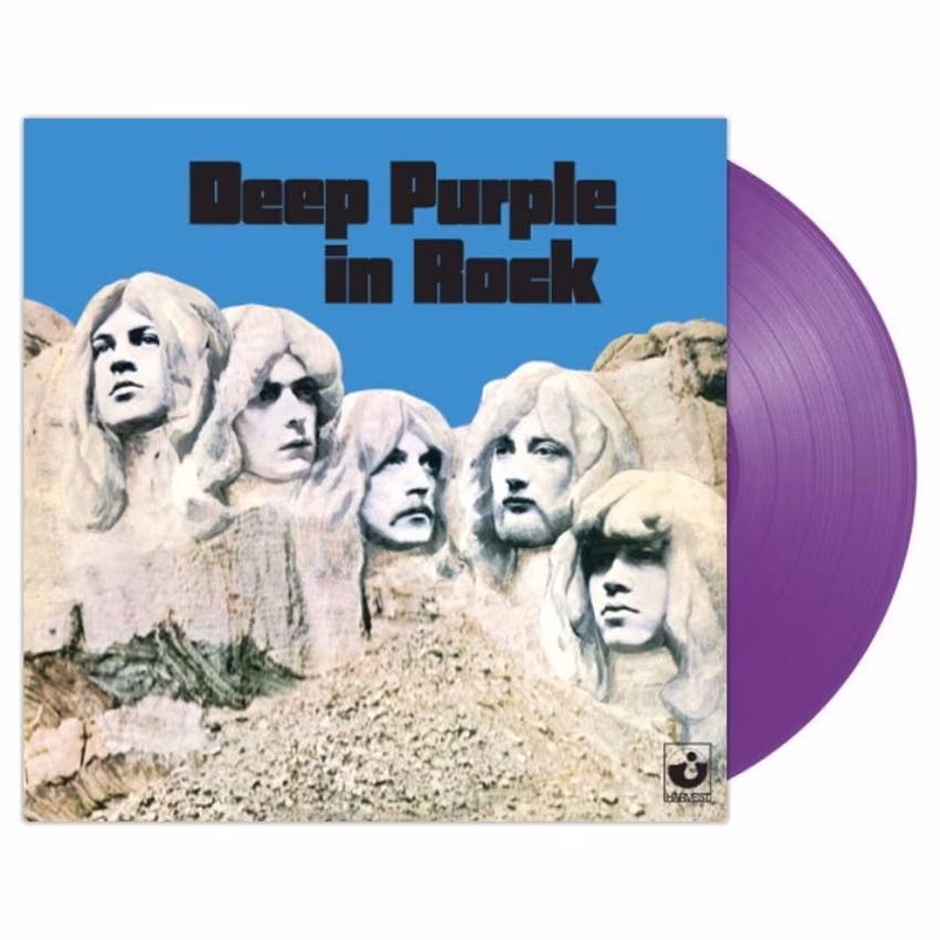 Capa Deep Purple - In Rock (Purple Vinyl) - Imagem 1