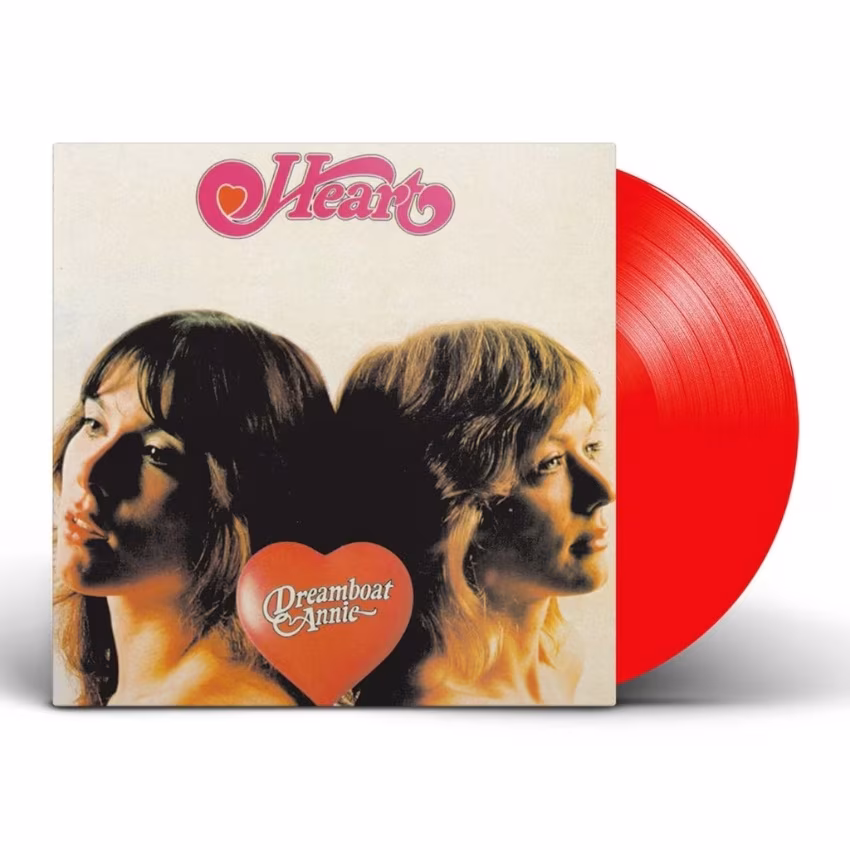 Capa e Disco Heart - Dreamboat Annie (Red Vinyl) - Imagem 1