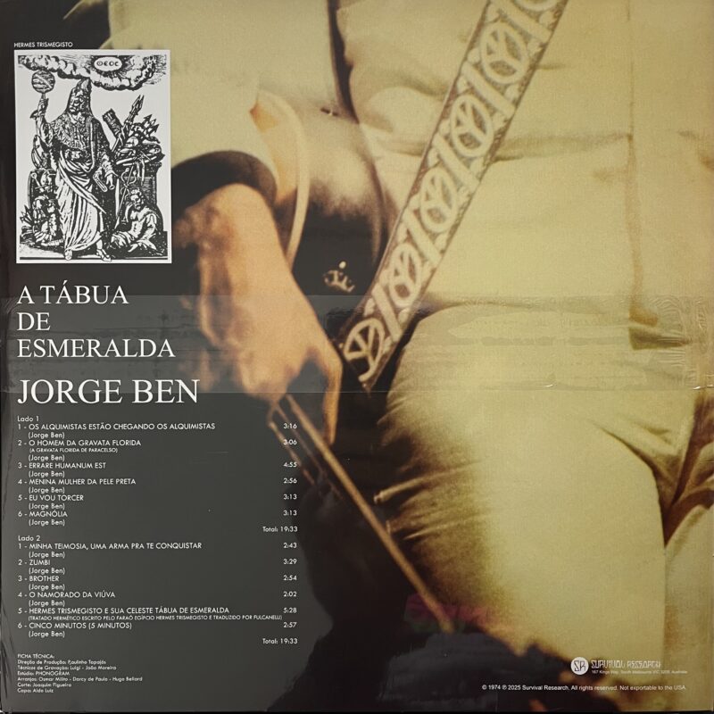 Jorge Ben Jor - A Tábua de Esmeralda - Imagem 2