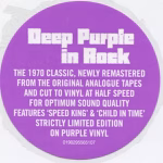 Deep Purple - In Rock (Purple Vinyl) - Imagem 3