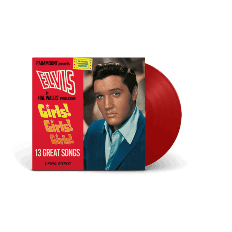Elvis Presley – Girls! Girls! Girls! (Red Vinyl) - Imagem 1